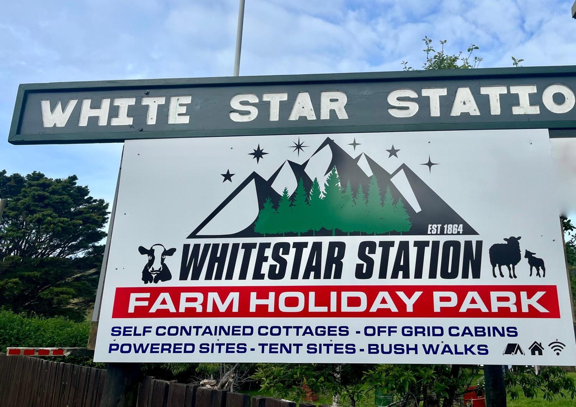 White Star Station Farm Holiday Park Coromandel Exteriör bild
